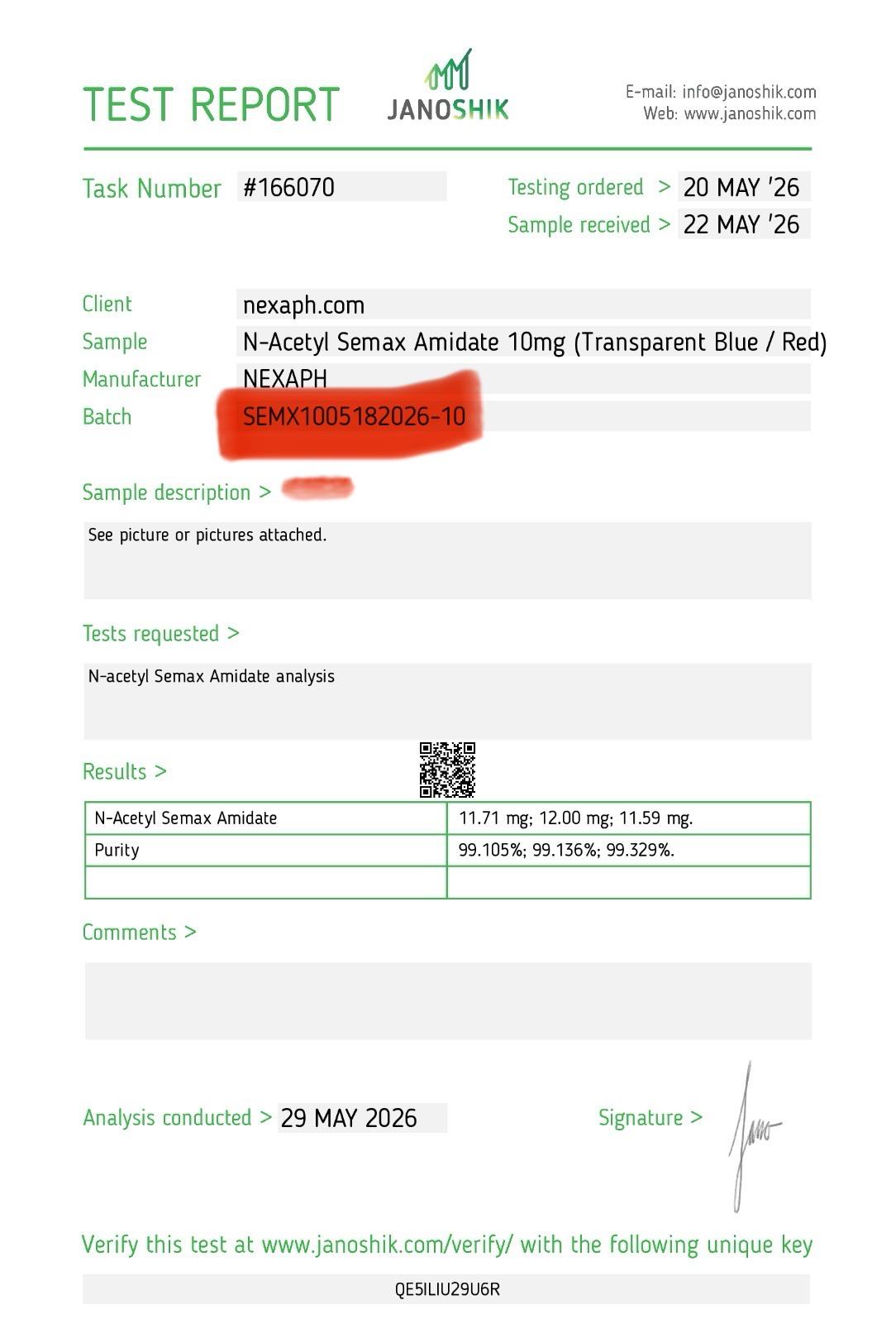 N-Acetyl Semax Amid - Analytical Reference Material - Image 2