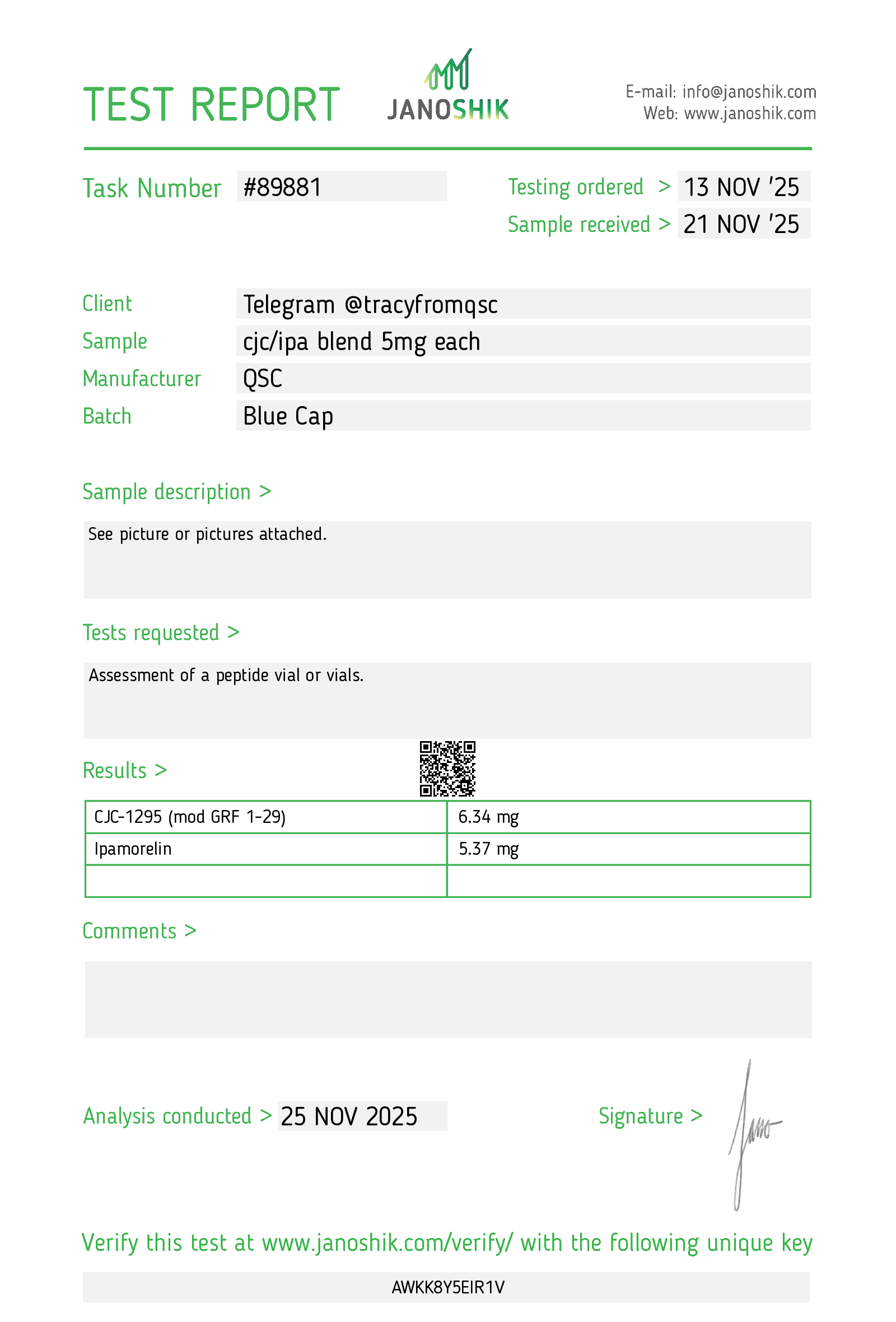 CJC-1295/Ipamorelin Blend - Research Combination - Image 2